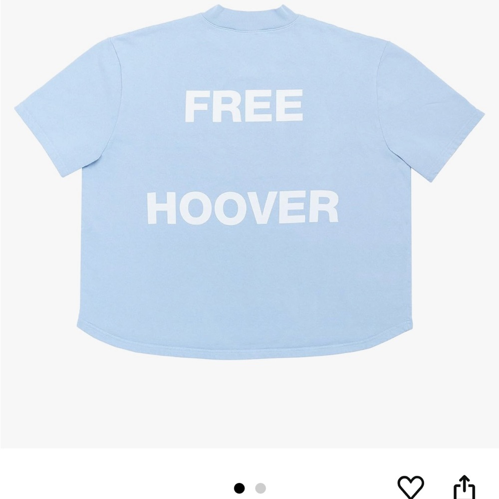 Free Hoover Baseball Tee - NWT